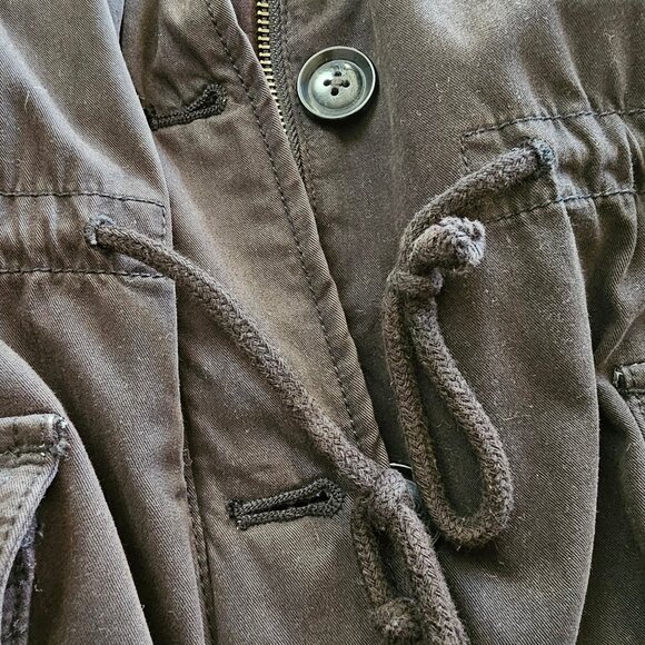 Aritzia Talula Faux-Fur Lined Jacket - Black - Sz XXS - Picture 11 of 16